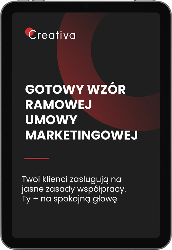 Gotowy wzór ramowej umowy marketingowej