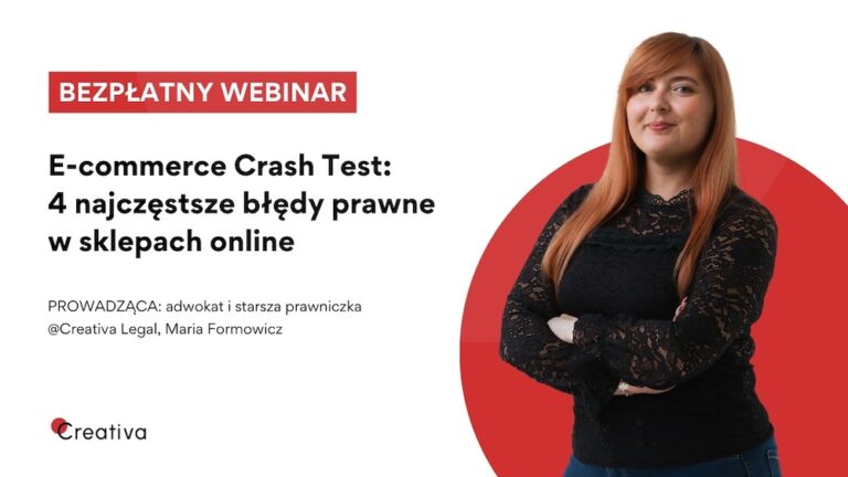 E-commerce Crash Test: 4 najczęstsze błędy prawne w sklepach online