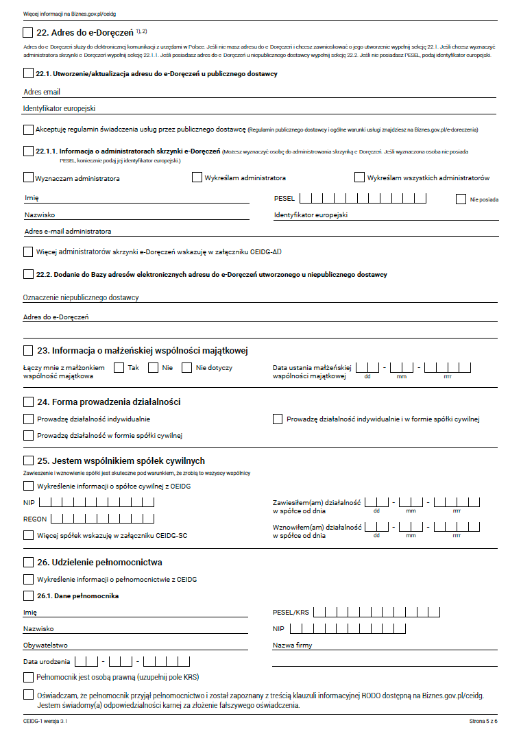wniosek CEIDG-1 strona 5