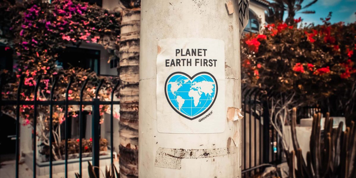 planet-earth-first-poster-on-a-concrete-post-3302183